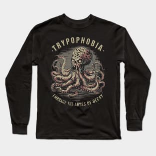 Octopus trypophobia Long Sleeve T-Shirt